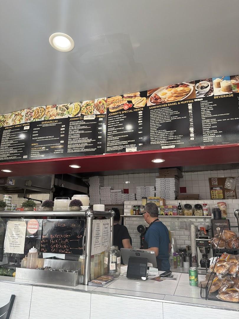 Johnny's Pizza Menu